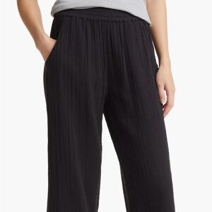 Women’s Rip Curl Premium Surf Cotton Wide-Leg Beach Pants Sz L